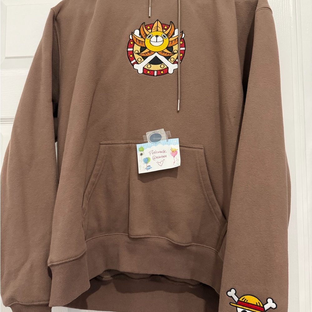 One Piece Embroidered Hoodie